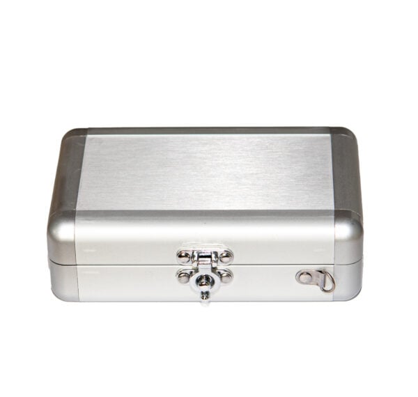 Alu silber case für In Ear Monitoring