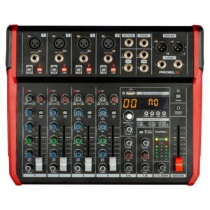 PROEL-8CH-Mixer Mischpult 1